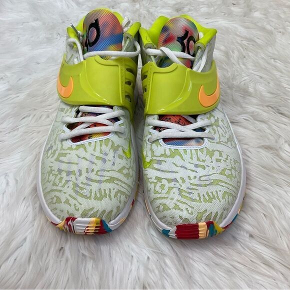 nike kd 14 white lime green
